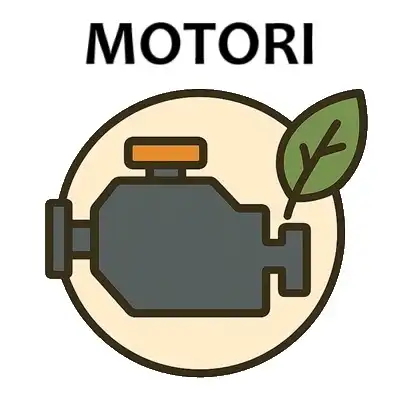 Icona di un'auto elettrica o sostenibile